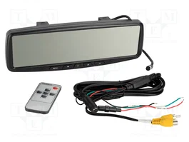 ACV Visualizador TFT Universal de 4,3 pulgadas 640x480 Negro