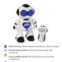 JugaToys Robot radio control 24 cm con luces y sonidos