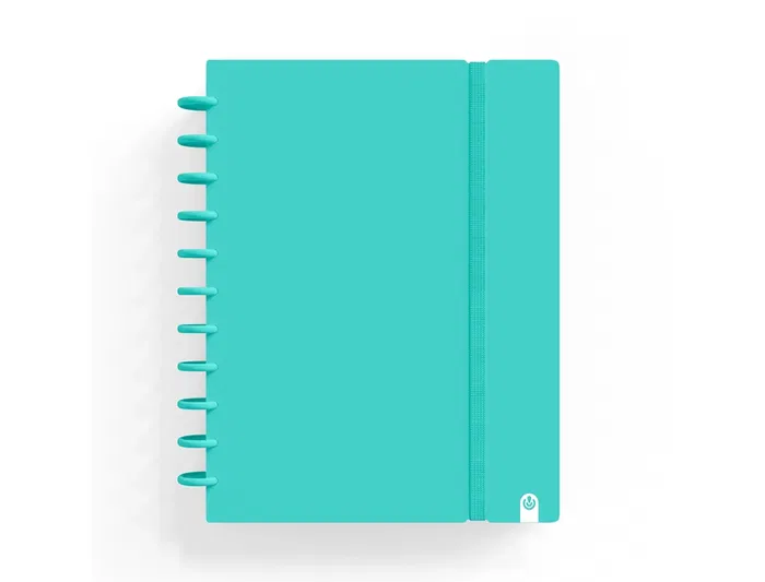 Carchivo Ingeniox Cuaderno A5 80 Hojas Cuadriculadas Menta Pastel Polipropileno Foam Sistema Discos 100g FSC Carchivo Ingeniox Cuaderno A5 80 Hojas Cuadriculadas Menta Pastel Polipropileno Foam Sistema Discos 100g FSC