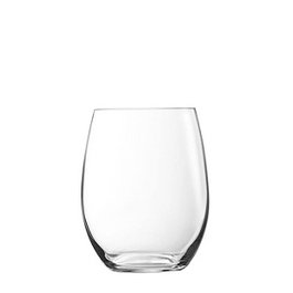 ARC Primary Vaso de Cristal, 27 cl (0.27L), Altura 93 mm, Diámetro 73 mm, Borde Fino (Set de 6)