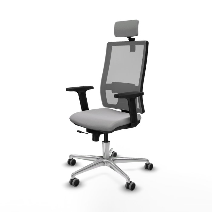 PIQUERAS Y CRESPO Silla de oficina Horna Gris con Mecanismo Sincro/Traslack PIQUERAS Y CRESPO Silla de oficina Horna Gris con Mecanismo Sincro/Traslack