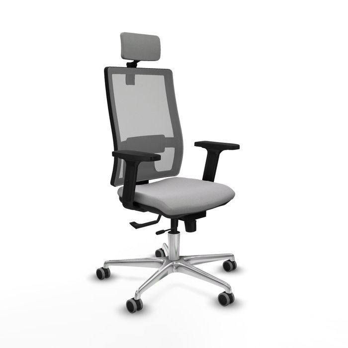 PIQUERAS Y CRESPO Silla de oficina Horna Gris con Mecanismo Sincro/Traslack PIQUERAS Y CRESPO Silla de oficina Horna Gris con Mecanismo Sincro/Traslack