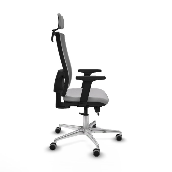 PIQUERAS Y CRESPO Silla de oficina Horna Gris con Mecanismo Sincro/Traslack PIQUERAS Y CRESPO Silla de oficina Horna Gris con Mecanismo Sincro/Traslack