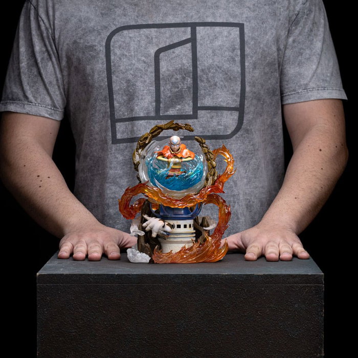 Avatar: The Last Airbender Estatua 1/10 Art Scale Aang 21 cm
