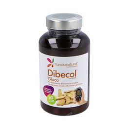 Mundonatural Dibecol Gluco 90 Cap. Sinergia de nutrientes con Cromo para mantener niveles normales de glucosa en sangre