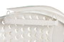 DKD Home Decor Escultura de Pared de Hierro Pez Blanco
