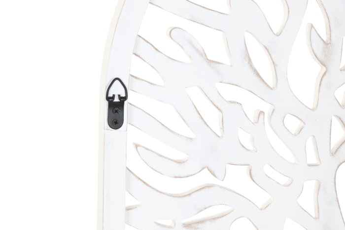 DKD Home Decor Decoración de Pared Árbol Decapé Blanco y Beige DKD Home Decor Decoración de Pared Árbol Decapé Blanco y Beige