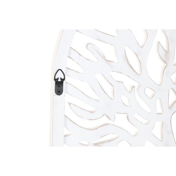 DKD Home Decor Decoración de Pared Árbol Decapé Blanco y Beige DKD Home Decor Decoración de Pared Árbol Decapé Blanco y Beige