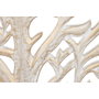 DKD Home Decor Decoración de Pared Árbol Decapé Blanco y Beige