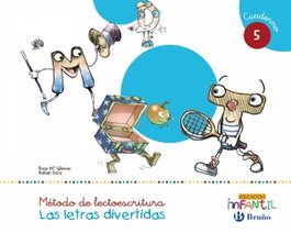 BRUÑO Letras Divertidas Cuaderno 5 (4 años) 2016