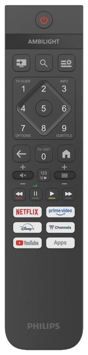 Philips 50PUS8010/12 Smart TV LED 50" 4K UHD HDR DVB-T2/C/S2 3xHDMI Wi-Fi Bluetooth 60Hz