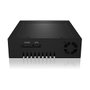 ICY BOX IB-148SSK-B Bandeja para Disco Duro 2.5/3.5" SATA/SAS a SATA Host 5.25" Hot Swap