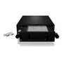 ICY BOX IB-148SSK-B Bandeja para Disco Duro 2.5/3.5" SATA/SAS a SATA Host 5.25" Hot Swap