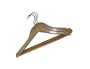Blanca Pack de 3 Perchas de Madera Infantiles