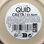 Quid Plato Hondo Cerámico Creta Azul 21,5 cm