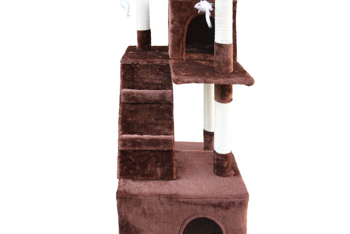 Gloria Cat Tree Marrón 50*50*170 cm Gloria Cat Tree Marrón 50*50*170 cm