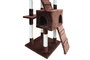 Gloria Cat Tree Marrón 50*50*170 cm