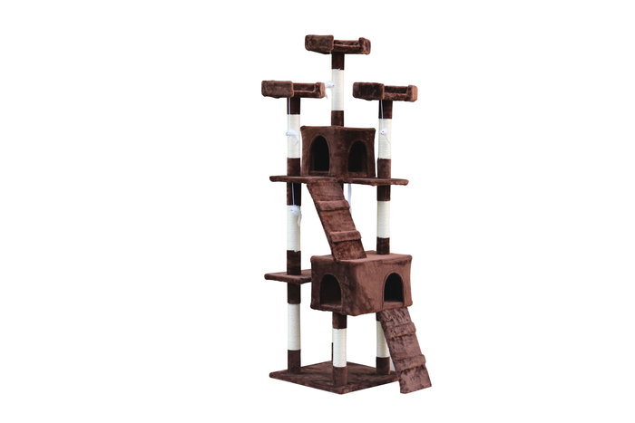 Gloria Cat Tree Marrón 50*50*170 cm Gloria Cat Tree Marrón 50*50*170 cm