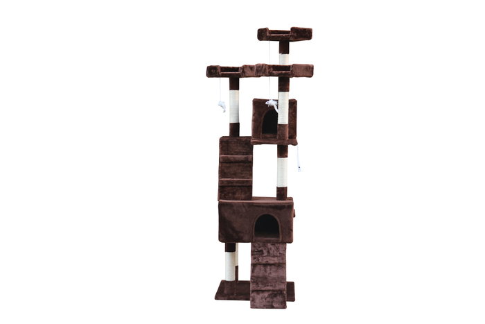 Gloria Cat Tree Marrón 50*50*170 cm Gloria Cat Tree Marrón 50*50*170 cm