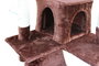 Gloria Cat Tree Marrón 50*50*170 cm