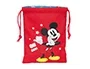 Portameriendas Mickey Mouse Clubhouse Fantastic 20 x 25 x 1 cm Saco Azul Rojo