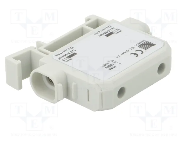 PAWBOL Bloque de distribución 125A 1kV para raíl DIN