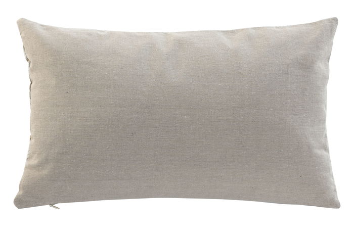 DKD Home Decor Cojin Cushions ch1c25 Urban Beige Blanco 30 x 50 cm Algodon Poliester (2 Unidades)
