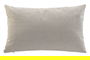 DKD Home Decor Cojin Cushions ch1c25 Urban Beige Blanco 30 x 50 cm Algodon Poliester (2 Unidades)