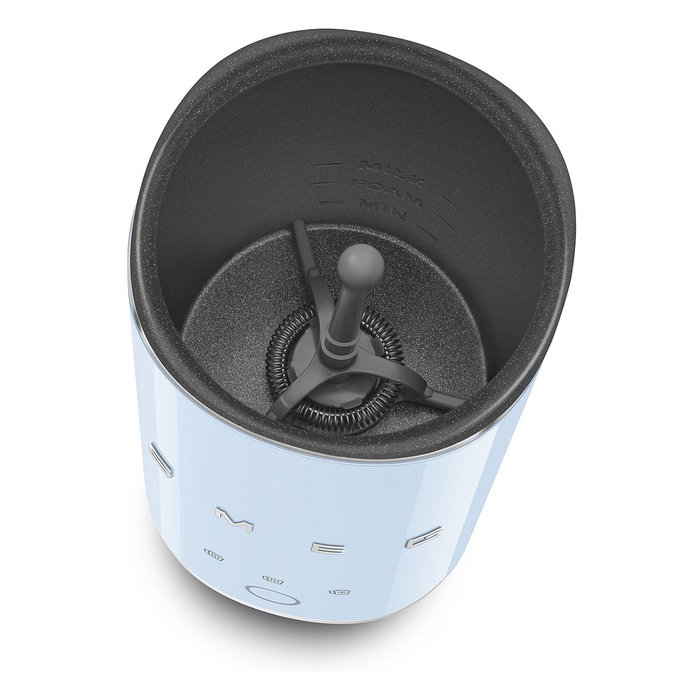 Smeg MFF02PBEU Espumador de Leche Automático 3 Funciones Pastel Blue