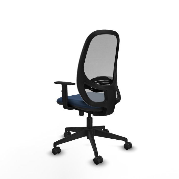 PIQUERAS Y CRESPO Silla de oficina Cilanco Azul marino y Gris PIQUERAS Y CRESPO Silla de oficina Cilanco Azul marino y Gris