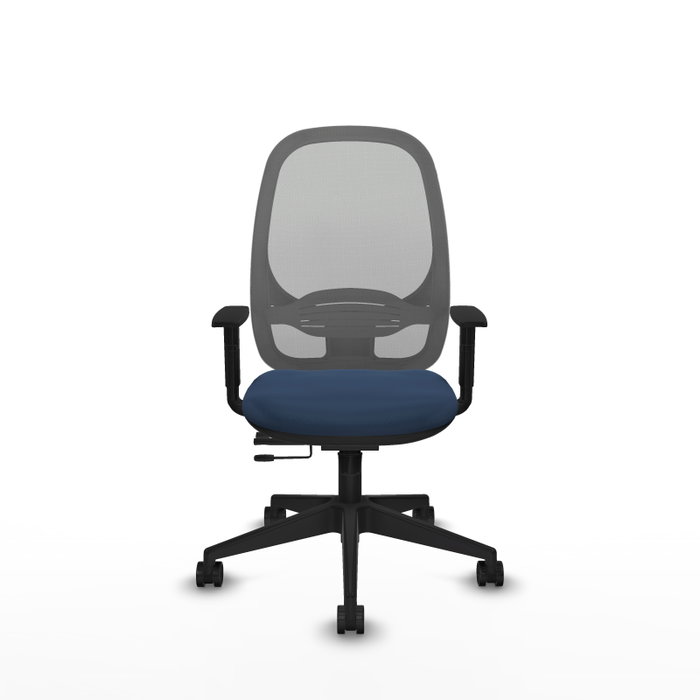 PIQUERAS Y CRESPO Silla de oficina Cilanco Azul marino y Gris PIQUERAS Y CRESPO Silla de oficina Cilanco Azul marino y Gris