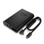 Dell Power Companion Batería Externa Portátil 12000 mAh USB-C para Ultrabooks, Notebooks, Tablets y Smartphones. Carga Simultánea de Dispositivos