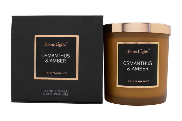 Home Lights Osmanthus & Amber Scented Candle 215g Home Lights Osmanthus & Amber Scented Candle 215g