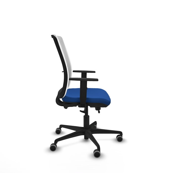 PIQUERAS Y CRESPO Silla de oficina Haches Azul y Blanco PIQUERAS Y CRESPO Silla de oficina Haches Azul y Blanco