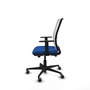 PIQUERAS Y CRESPO Silla de oficina Haches Azul y Blanco