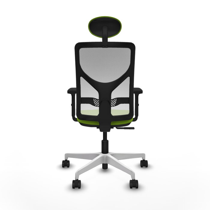 PIQUERAS Y CRESPO Silla de oficina Motilla con mecanismo Sincro, Pistacho y Blanco PIQUERAS Y CRESPO Silla de oficina Motilla con mecanismo Sincro, Pistacho y Blanco