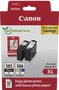 Canon PG-585XL/CL-586XL Photo Value Pack con Papel Fotográfico