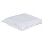 Ixia Plaid Espiga Blanco Algodón Decoración 280 x 260 cm