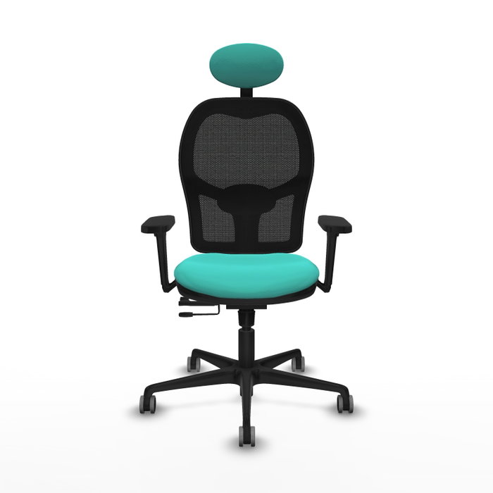 PIQUERAS Y CRESPO Silla de oficina Jorquera Sincro/Traslack Turquesa y Negro PIQUERAS Y CRESPO Silla de oficina Jorquera Sincro/Traslack Turquesa y Negro