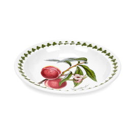 Portmeirion Plato Hondo Melocotón Colección Pomona Cerámica 20 cm (6 Unidades)