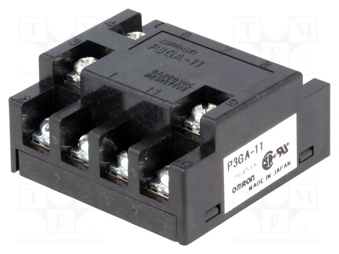 OMRON Zócalo para panel de 11 pines P3GA-11 OMRON Zócalo para panel de 11 pines P3GA-11