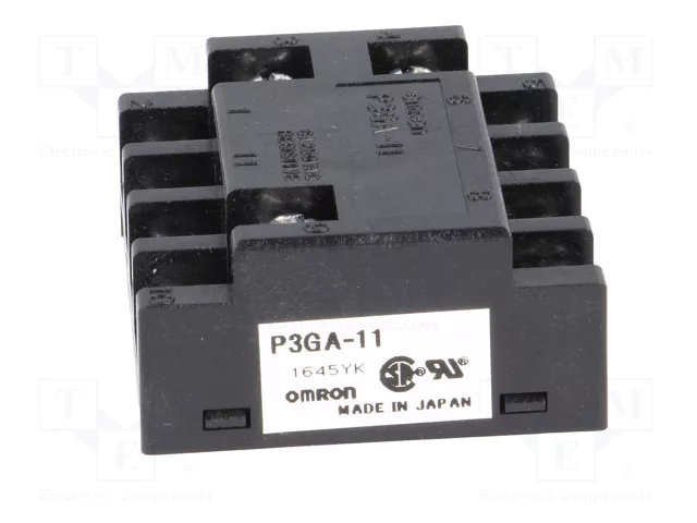 OMRON Zócalo para panel de 11 pines P3GA-11 OMRON Zócalo para panel de 11 pines P3GA-11