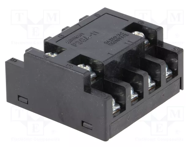 OMRON Zócalo para panel de 11 pines P3GA-11 OMRON Zócalo para panel de 11 pines P3GA-11