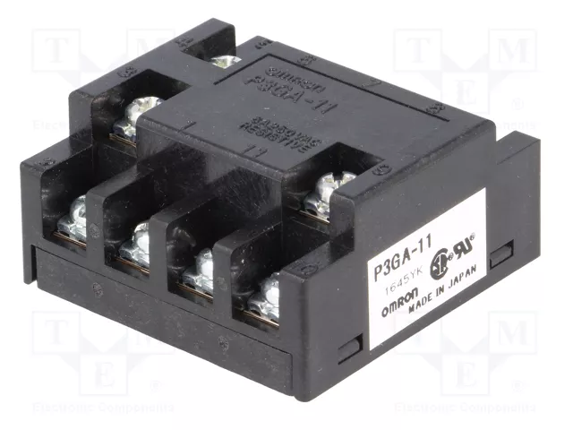 OMRON Zócalo para panel de 11 pines P3GA-11 OMRON Zócalo para panel de 11 pines P3GA-11