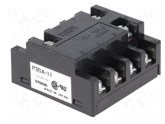 OMRON Zócalo para panel de 11 pines P3GA-11 OMRON Zócalo para panel de 11 pines P3GA-11