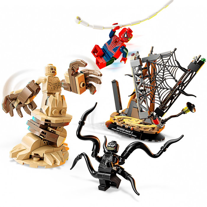 LEGO Marvel Batalla Legendaria: Spider-Man vs. Sandman 76334
