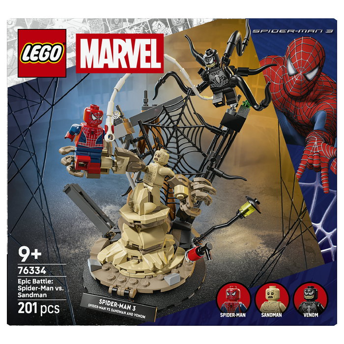 LEGO Marvel Batalla Legendaria: Spider-Man vs. Sandman 76334