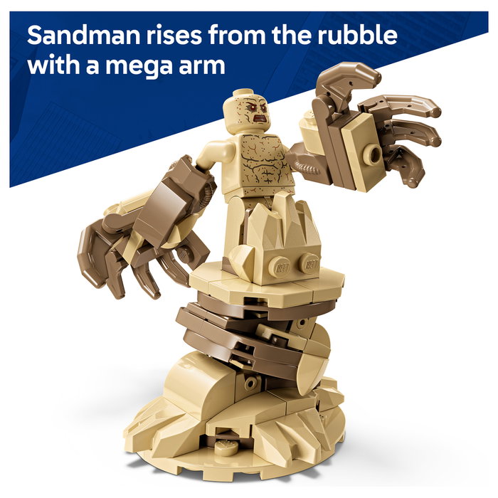 LEGO Marvel Batalla Legendaria: Spider-Man vs. Sandman 76334