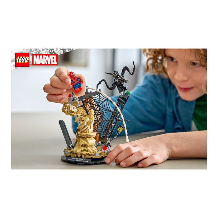 LEGO Marvel Batalla Legendaria: Spider-Man vs. Sandman 76334