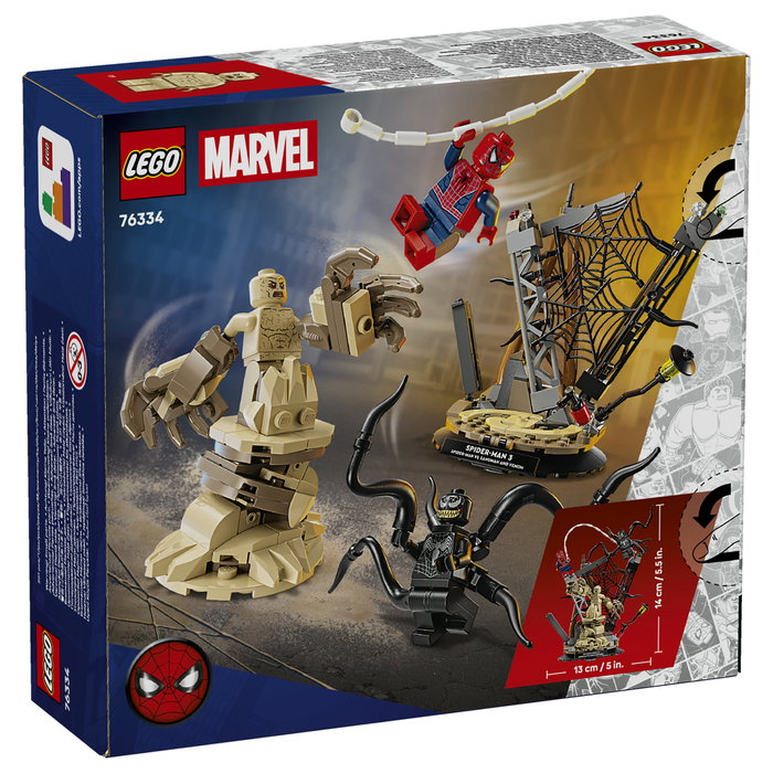 LEGO Marvel Batalla Legendaria: Spider-Man vs. Sandman 76334